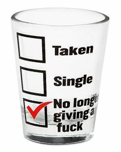 Wholesale 🎉 Single or Taken Shot Glass - 2 oz. ❤️