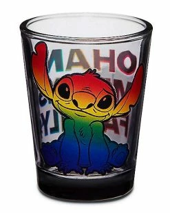 Deals ✨ Ohana Means Family Stitch Pride Mini Glass - 1.5 oz. 🎁