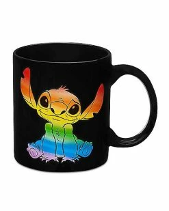 New 😍 Ohana Means Family Stitch Pride Coffee Mug - 20 oz. ⌛