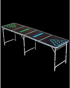 Top 10 🧨 Glowing Green vs Blue Beer Pong Table - 8 ft. 🤩