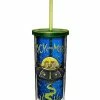 Cheap 😉 Spaceship Rick and Morty Cup with Straw - 29 oz. 🔥