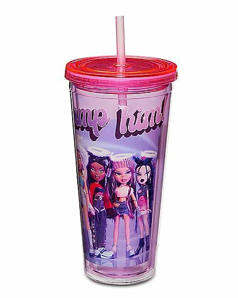 Outlet โ Bratz Cup with Straw - 20 oz. ๐ 2 Outlet โ Bratz Cup with Straw - 20 oz. ๐ - Image 2