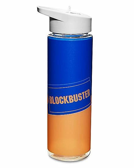 Discount ❤️ Blockbuster Video Water Bottle with Straw - 24 oz. 🧨 2 Discount ❤️ Blockbuster Video Water Bottle with Straw - 24 oz. 🧨 - Image 2