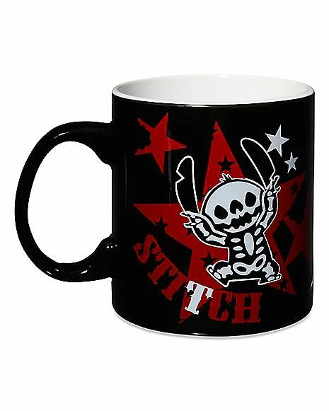 Best deal ๐ Skeleton Stitch Coffee Mug 20 oz. - Lilo & Stitch โค๏ธ 2 Best deal ๐ Skeleton Stitch Coffee Mug 20 oz. - Lilo & Stitch โค๏ธ - Image 2