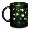 Promo ✨ Frosted Weed Leaves Coffee Mug - 16 oz. 🎁