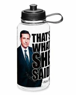 Budget 😉 Michael Scott Water Bottle 32 oz. - The Office ✨