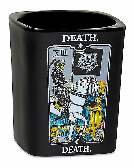 Top 10 ๐ The Death Tarot Card Shot Glass - 2 oz. ๐งจ 1 Top 10 ๐ The Death Tarot Card Shot Glass - 2 oz. ๐งจ