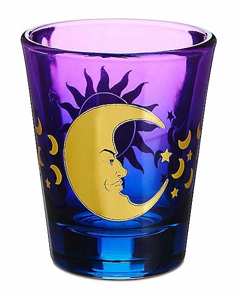 Promo π€© Sun Moon Tarot Shot Glass - 2 oz. π€© 1 Promo π€© Sun Moon Tarot Shot Glass - 2 oz. π€©