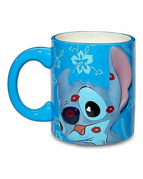 Best Sale โค๏ธ Sculpted Lilo & Stitch Coffee Mugs 2 Pack - 20 oz ๐ 2 Best Sale โค๏ธ Sculpted Lilo & Stitch Coffee Mugs 2 Pack - 20 oz ๐ - Image 2