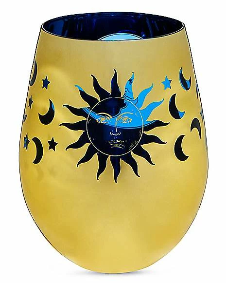 Buy 😍 Sun and Moon Stemless Wine Glass - 20 oz. 👏 1 Buy 😍 Sun and Moon Stemless Wine Glass - 20 oz. 👏