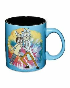 Cheapest 🛒 Rick and Morty Tie Dye Coffee Mug - 20 oz. 🌟