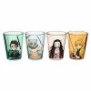 Best Sale 😍 Multi-Pack Demon Slayer Character Shot Glasses 4 Pack - 1.5 oz. 😀