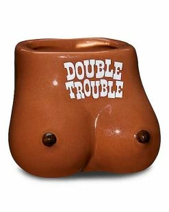 New 🧨 Double Trouble Molded Shot Glass - 3 oz. 🤩