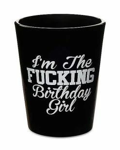 Best Pirce ⭐ I'm the 🥳 Birthday Girl Shot Glass - 1.5 oz. ⌛