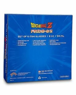 Best Sale 🤩 Multi-Pack Dragon Ball Z Characters Shot Glasses 2 oz. - 4 Pack 🛒 -Corona-shop 03804069 k