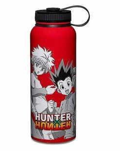 Deals 🔥 Red Gon and Killua Water Bottle 40 oz. - Hunter x Hunter 😀