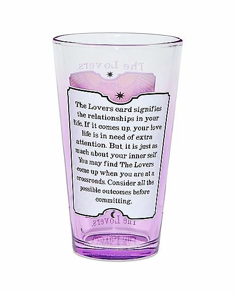 Best Pirce ✨ Tarot Card Pint Glasses 4 Pack - 16 oz. 🤩 4 Best Pirce ✨ Tarot Card Pint Glasses 4 Pack - 16 oz. 🤩 - Image 4