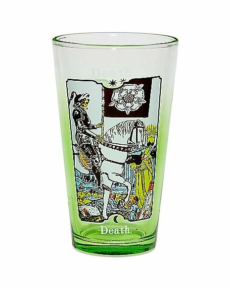 Best Pirce ✨ Tarot Card Pint Glasses 4 Pack - 16 oz. 🤩 5 Best Pirce ✨ Tarot Card Pint Glasses 4 Pack - 16 oz. 🤩 - Image 5