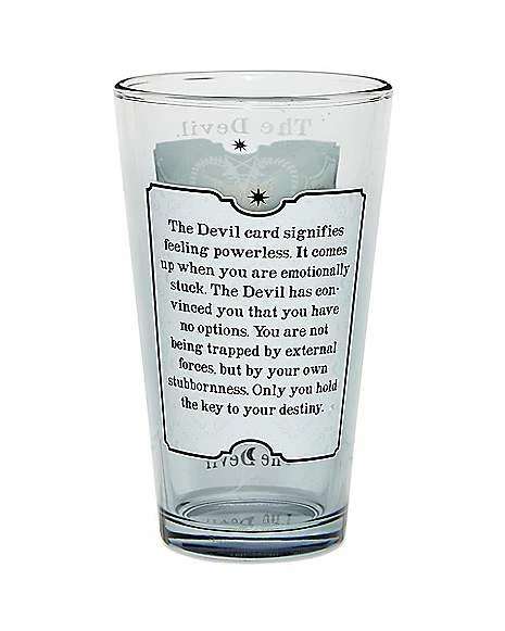 Best Pirce ✨ Tarot Card Pint Glasses 4 Pack - 16 oz. 🤩 10 Best Pirce ✨ Tarot Card Pint Glasses 4 Pack - 16 oz. 🤩 - Image 10