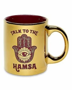 Best Pirce 👏 Talk to the Hamsa Coffee Mug - 20 oz. ⌛