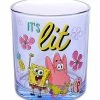 Discount 😉 SpongeBob SquarePants Rocks Glasses 4 Pack - 10 oz. 🎁