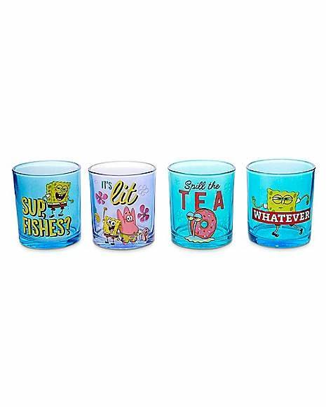 Discount ๐ SpongeBob SquarePants Rocks Glasses 4 Pack - 10 oz. ๐ 5 Discount ๐ SpongeBob SquarePants Rocks Glasses 4 Pack - 10 oz. ๐ - Image 5