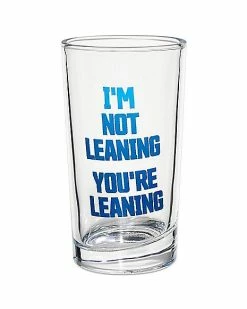 Best deal 👍 I'm Not Leaning Pint Glass - 12 oz. ✨