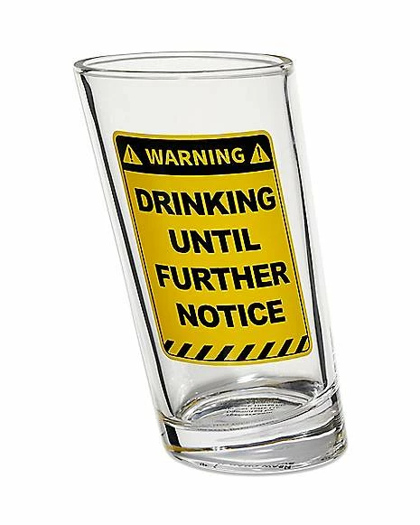 Flash Sale ๐งจ Drinking Until Further Notice Glass - 12 oz. โ๏ธ 1 Flash Sale ๐งจ Drinking Until Further Notice Glass - 12 oz. โ๏ธ