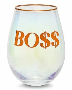 Cheapest ⭐ Boss Oversized Stemless Wineglass - 32 oz. 🔔