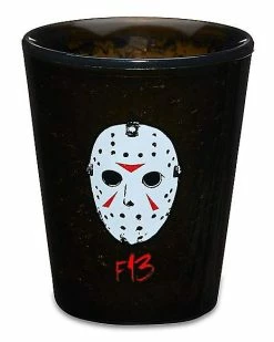 Best Sale 😀 Jason Voorhees Mask Freezer Shot Glass 1.5 oz. - Friday the 13th 🔥