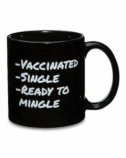 Brand new 👍 Vaccinated and Single Coffee Mug - 20 oz. 🤩