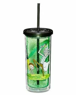 Cheapest ⭐ Rick and Morty Portal Cup with Straw - 20 oz. ⭐