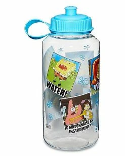 Best reviews of 💯 Funny Scenes SpongeBob SquarePants Water Bottle - 32 oz. 🧨