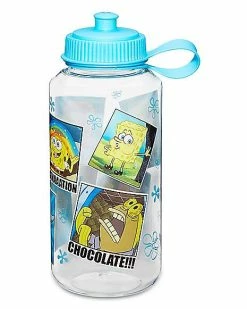 Best reviews of 💯 Funny Scenes SpongeBob SquarePants Water Bottle - 32 oz. 🧨 -Corona-shop 03816535 c