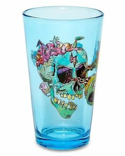 Deals 🎁 Skull Rick and Morty Pint Glass - 16 oz. 🥰