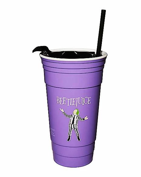 Promo ๐ฅฐ Bettlejuice Cup with Straw - 32 oz. ๐ฏ 2 Promo ๐ฅฐ Bettlejuice Cup with Straw - 32 oz. ๐ฏ - Image 2