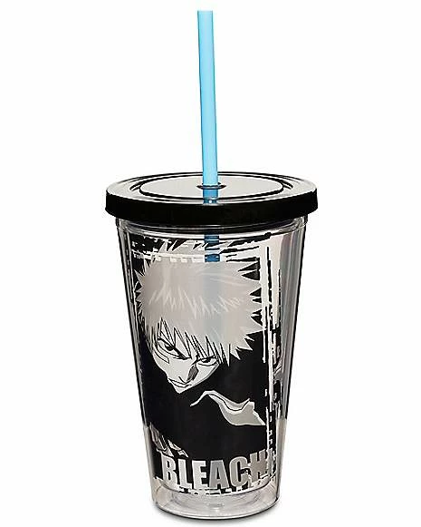 Wholesale 🔔 Ichigo Bleach Cup with Straw - 18 oz. 😍 1 Wholesale 🔔 Ichigo Bleach Cup with Straw - 18 oz. 😍
