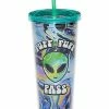 Outlet 🔥 Alien Puff Puff Pass Cup with Straw - 20 oz. 😀