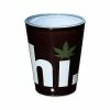Hot Sale 😉 Hi Weed Leaf Shot Glass - 1.5 oz 💯