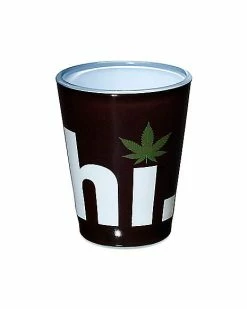 Hot Sale 😉 Hi Weed Leaf Shot Glass - 1.5 oz 💯