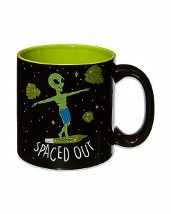 Discount ⌛ Spaced Out Alien Coffee Mug - 20 oz. 🔔