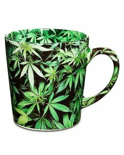 Best Pirce 🎁 Weed Leaf Coffee Mug - 17 oz. 🔥