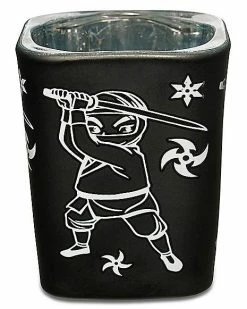 Brand new 😀 Square Black Ninja Shot Glass - 2 oz. 🔥