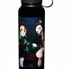 Discount 🥰 Tanjiro and Nezuko Water Bottle - 40 oz. 👏
