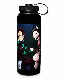 Discount 🥰 Tanjiro and Nezuko Water Bottle - 40 oz. 👏