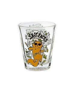 Cheapest 👏 Shitfaced Cat Shot Glass - 2 oz. 🔥