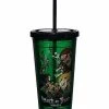 Discount 🔥 Attack on Titan Cup with Straw - 16 oz. ✔️