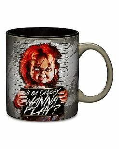 Hot Sale 🛒 Wanna Play Chucky Coffee Mug - 20 oz. 😍