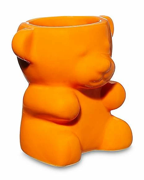 Best deal 🤩 Molded Gummy Bear Shot Glass Orange - 3 oz. 😍 2 Best deal 🤩 Molded Gummy Bear Shot Glass Orange - 3 oz. 😍 - Image 2