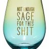Cheapest 😍 Not Enough Sage Stemless Glass - 20 oz. 🥰